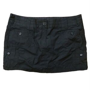 WILLI SMITH‎ BLACK SKIRT WITH BUTTONS